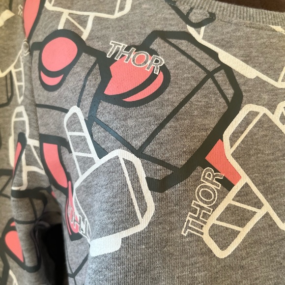 Marvel Thor Long Sweatshirt/Short Dress - Picture 3 of 9